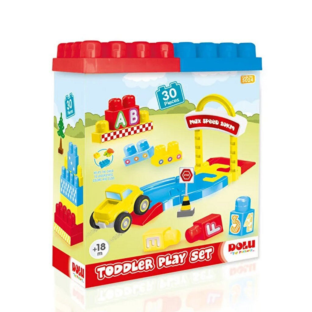 Dolu blocs jeu de construction route 30 pièces