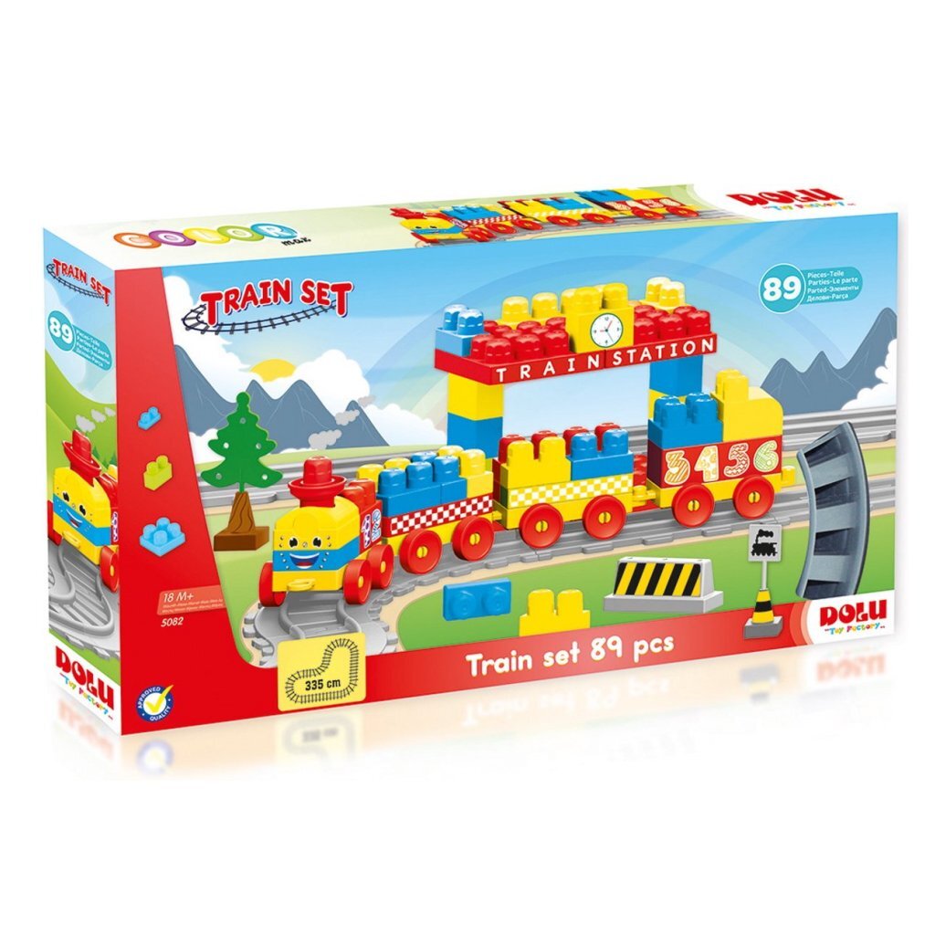 Dolu Block train 89-piece