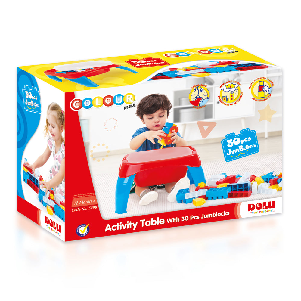 Dolu 5298 Activities Table with 30 blocks