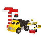 Camion de chantier Dolu jumbo avec accessoires 40 pièces