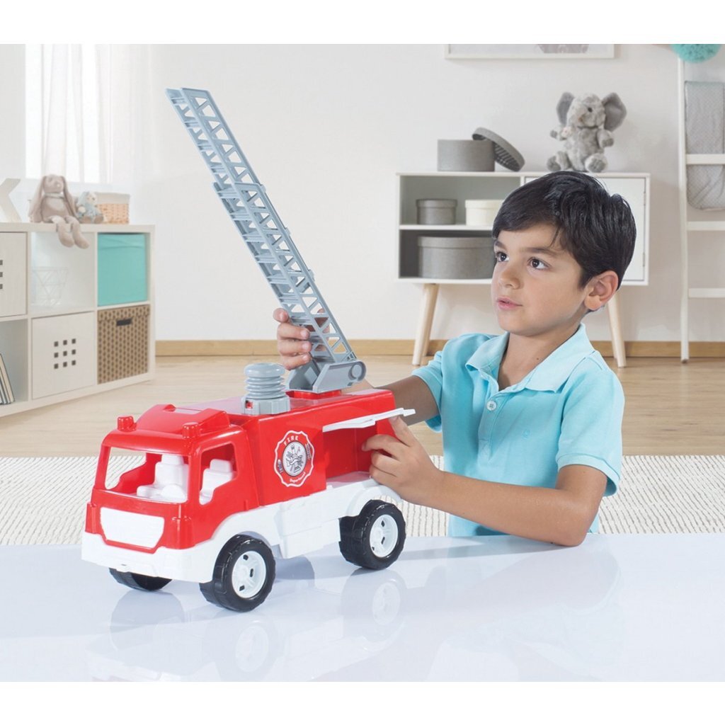 Camion de pompier Dolu rouge blanc