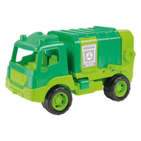 Camion poubelle Dolu 43 cm vert