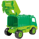 Camion poubelle Dolu 43 cm vert