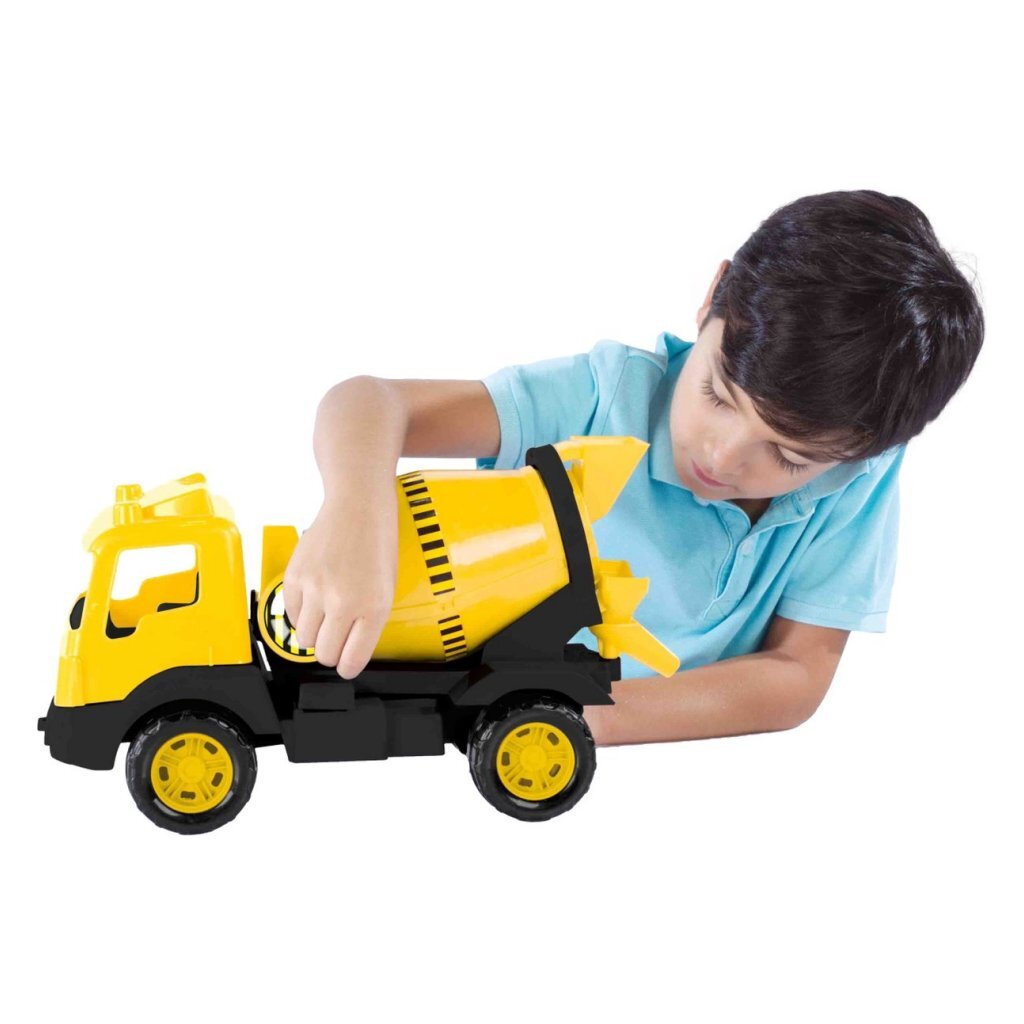 Bétonnière Dolu jaune noir