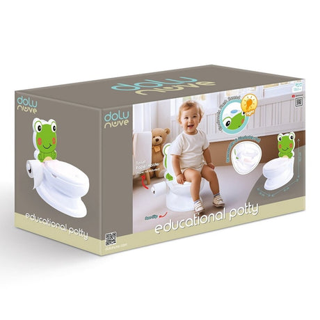 Dolu jeu éducatif de grenouille + son blanc vert