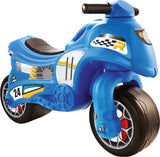 Dolu mon premier moteur de course bleu
