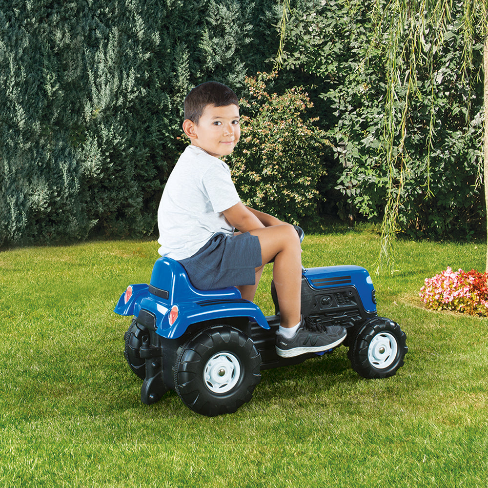 Tracteur de pédale Dolu bleu