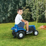 Tracteur de pédale Dolu bleu