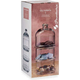 Autres marques pa?abah ccedil;e pot de rangement tour en verre 26x11,8 cm