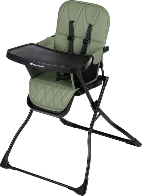 Bebeconfort lily - chaise haute - vert minéral - de 6 mois à 3 ans