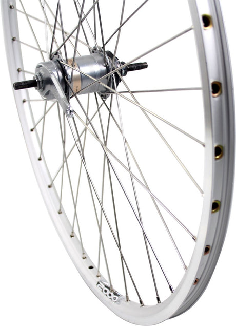 Roue arrière Roland 28 Nexus 3 RN ZAC2000 en argent en acier inoxydable SPK