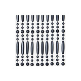 Wicotex rideau anti-mouches perla 100x240cm gris
