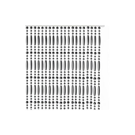 Wicotex rideau anti-mouches perla 100x240cm gris