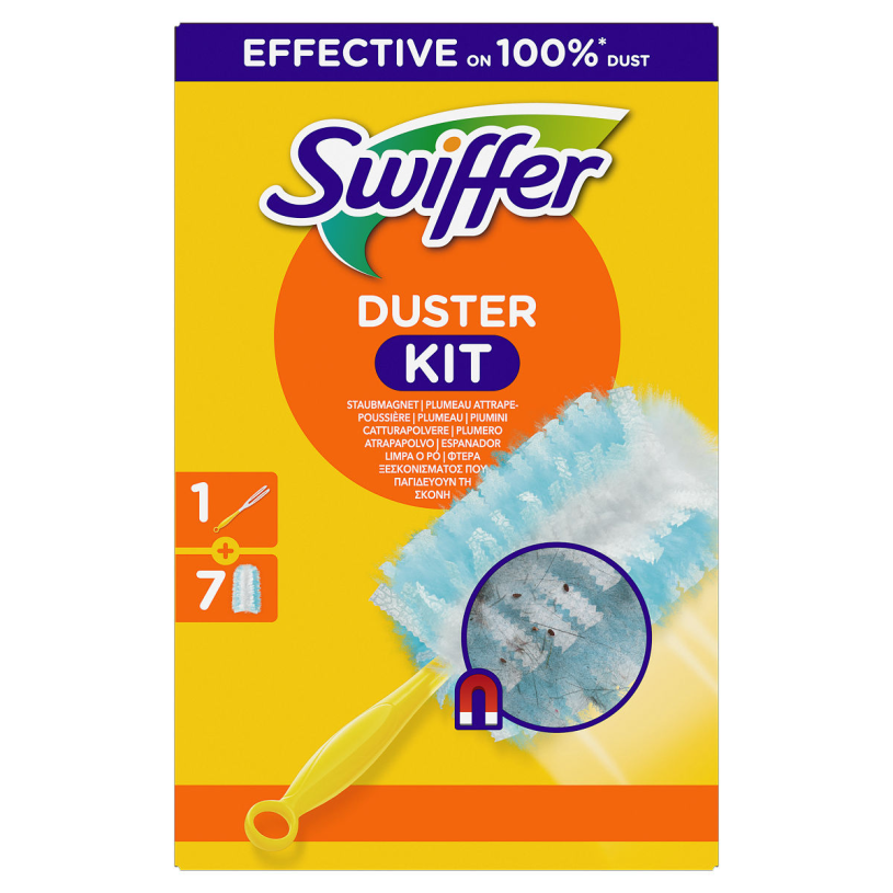 Kit de démarrage Swiffer Duster avec 7 recharges