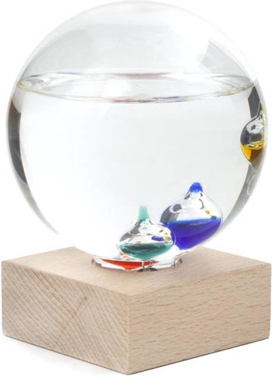 Kikkerland galileo thermometer – weather forecaster – meteorology