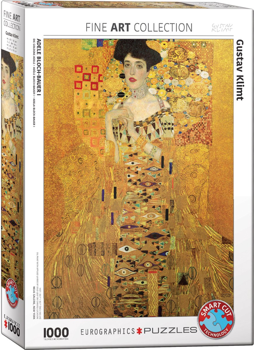 Eurographics - Adele Bloch-bauer i - Gustav Klimt - 1000 pièces 48×68cm (l×h) - puzzle d'art