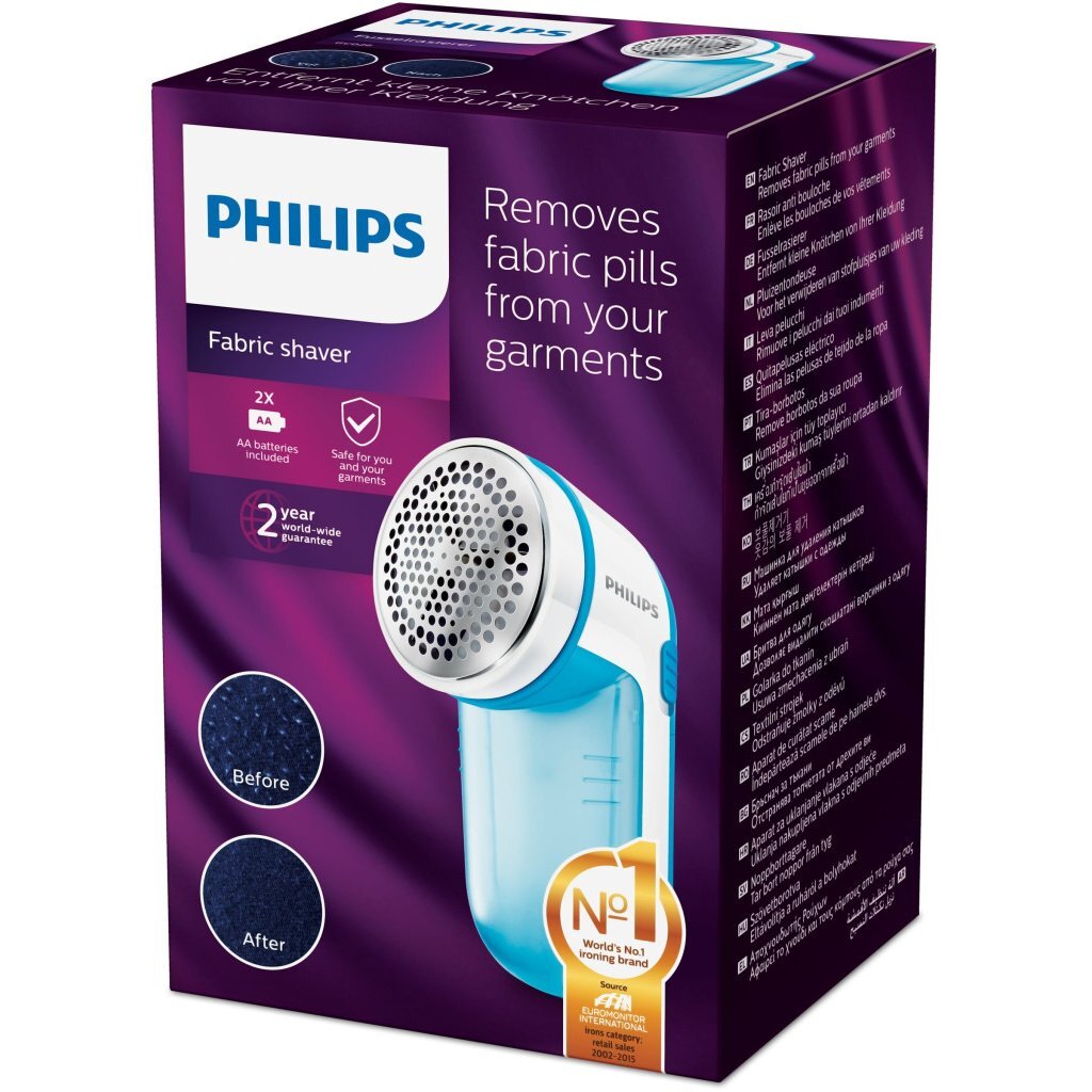 Philips GC026 00 Pluis Reporter Blue Wit