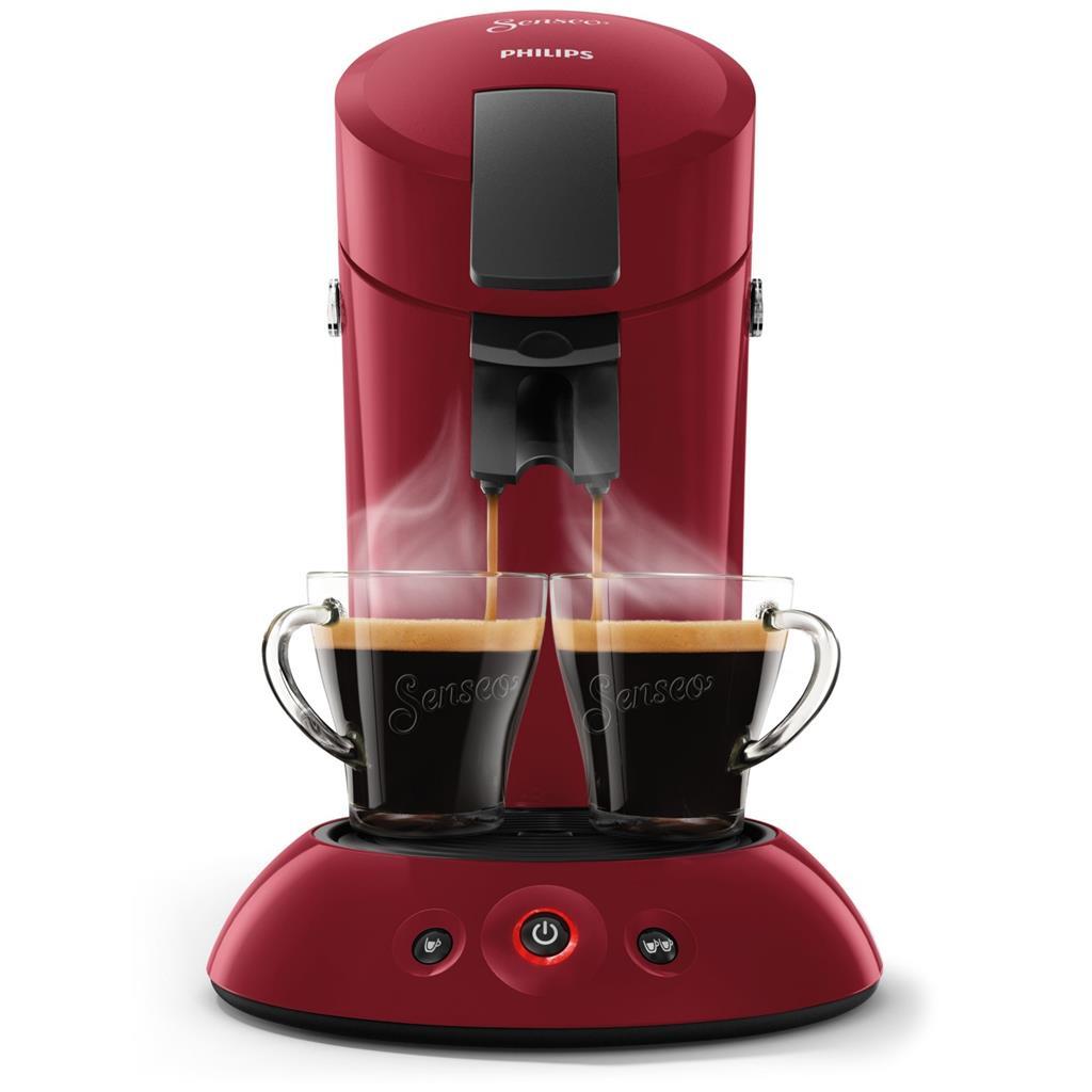 Philips hd6553 80 senseo original koffiepadapparaat rood