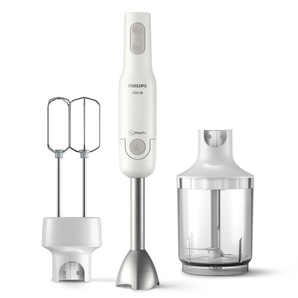 Philips HR2546 00 Tägliche Kollektion Promix Handmixer 700W Weiß