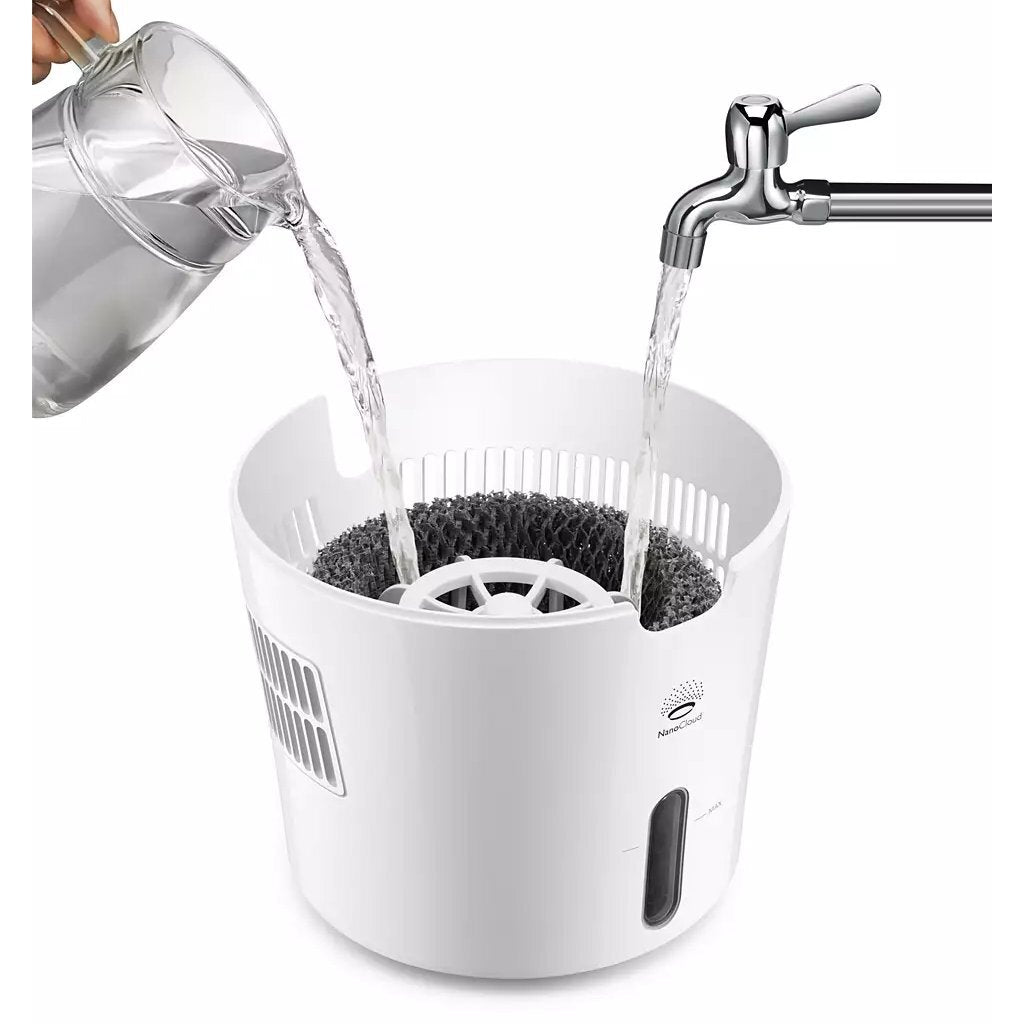 Philips hu4816 10 série 2000 humidificateur 4l champagne blanc