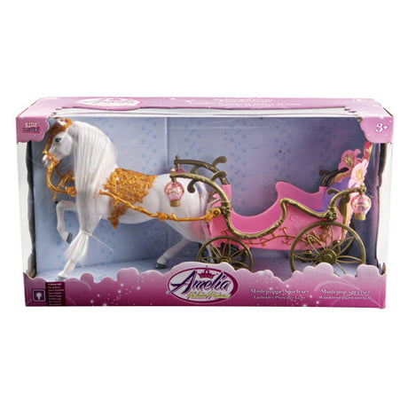 Cheval Amelia de base avec calèche