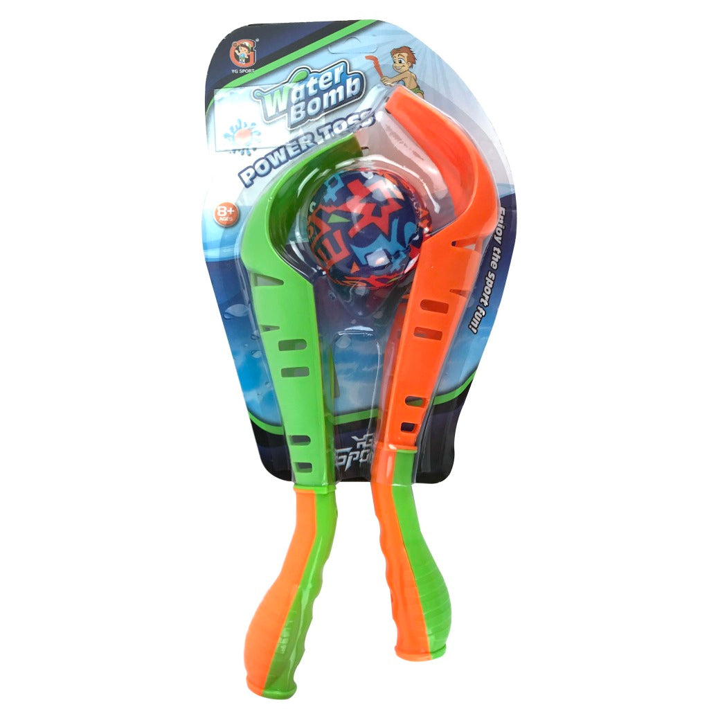 Base yg sport bombe à eau puissance lancer attraper et lancer jeu avec balle