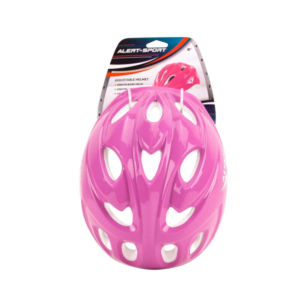 Casque réglable Alert sport rose