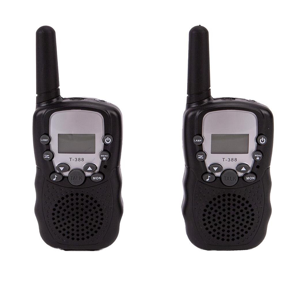Talkie-walkie scientifique twin set noir 3 km