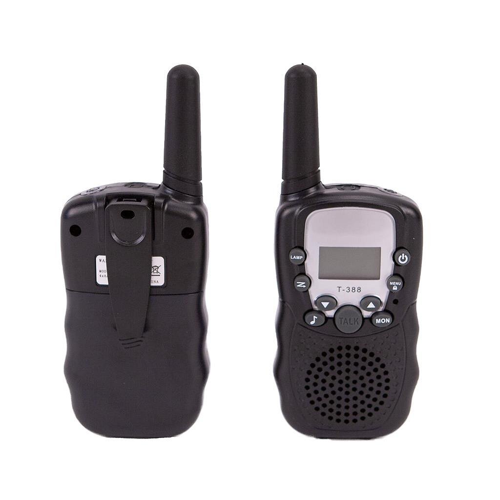 Talkie-walkie scientifique twin set noir 3 km