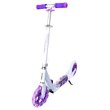 Trottinette Alert Spinout en aluminium à grandes roues blanc violet