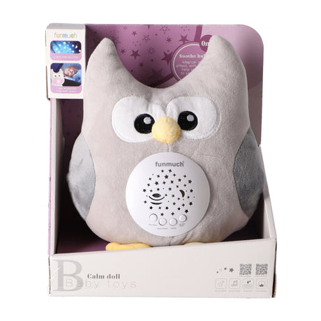 Autres marques peluche projecteur hibou + lumière et son