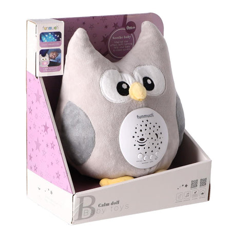 Autres marques peluche projecteur hibou + lumière et son