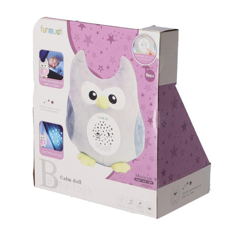 Autres marques peluche projecteur hibou + lumière et son