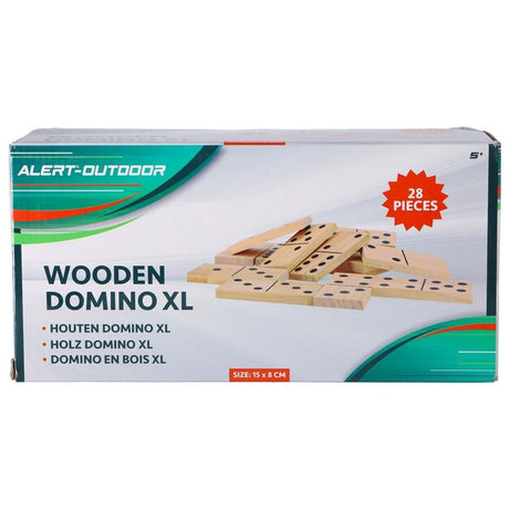 Alerte jeu extérieur domino xl bois 7,5 x 15 cm 7,5x15cm