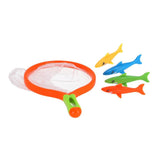 Miscellaneous diving set of sharks catching