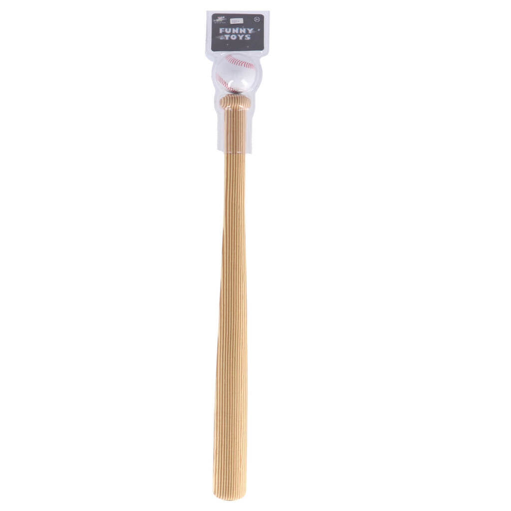 Aucune batte de baseball de marque avec balle | 3 pièces