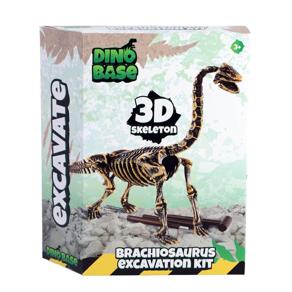 Dinobase Dino 3D Brachiosaurus skelett