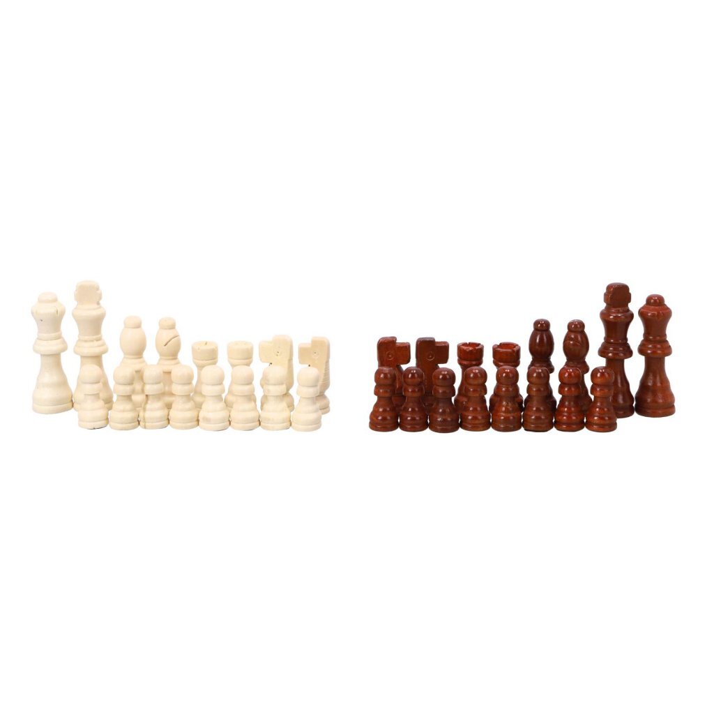 Pièces d'échecs de marque privée Osa dans une boîte 19 x 15,5 cm | 3 pièces