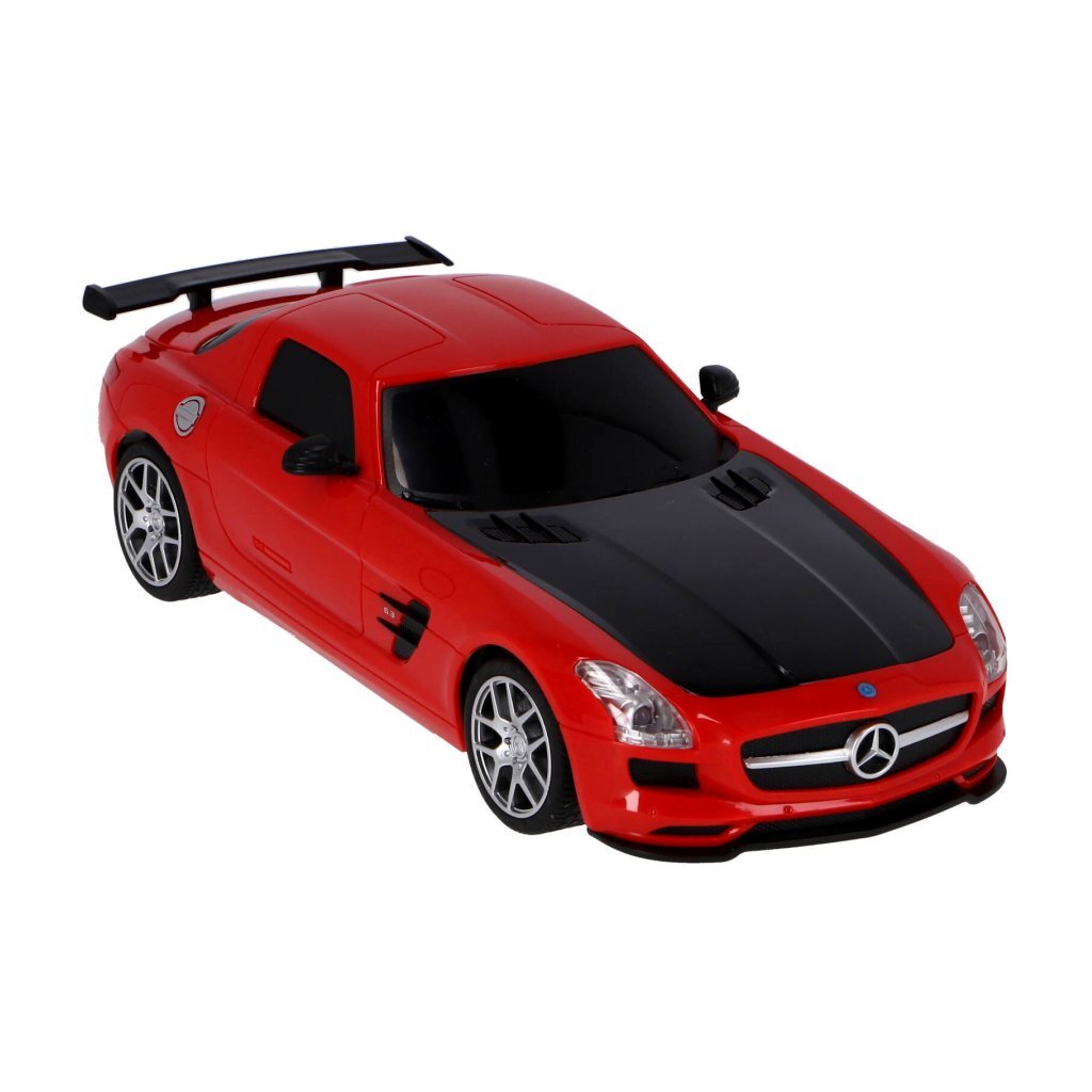 Koolgeschwindegkeet RC Mercedes-benz SLS AMG GT Finale Editioun 1:16 + Liicht rout schwaarz