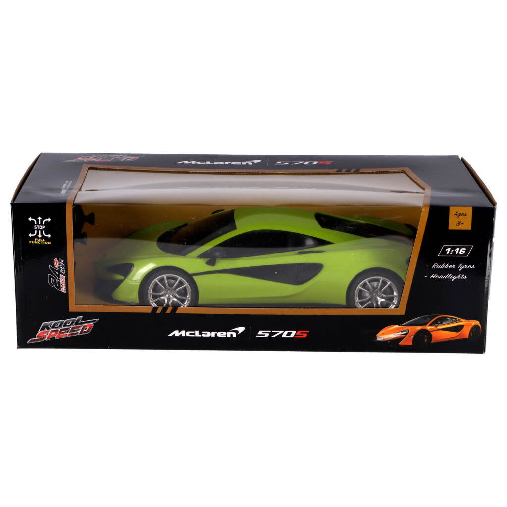 Kool Speed ​​RC McLaren 5705 1:16 + Lätt neongrön