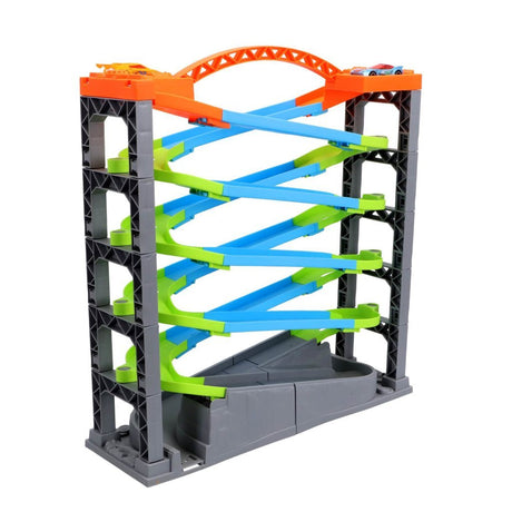 No Brand Race Track Deluxe 5 couches + 2 voitures de course