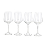 Verre à vin quotidien pour la maison 400 ml lot de 4 | 6 pièces