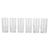 Ensemble de verres à long drink quotidien pour la maison de 6 | 8 pièces