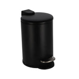 Poubelle à pédale Daily Home 3l noir | 2 pièces