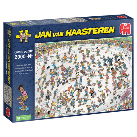 Puzzle Jumbo Jan van Haasteren skateboard dans le bol 2000 pièces