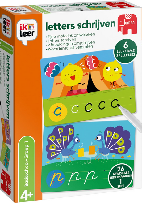 J'apprends à écrire un jeu éducatif de lettres géantes