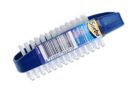 Sorbo brosse à ongles 11cm en plastique