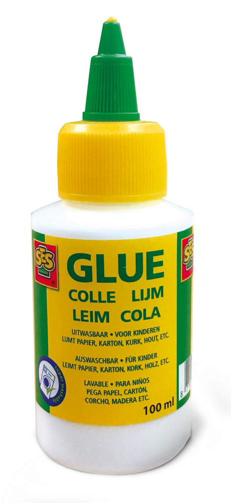 Ses creative - colle 100ml - lavable - colle hobby - colle artisanale - polyvalente