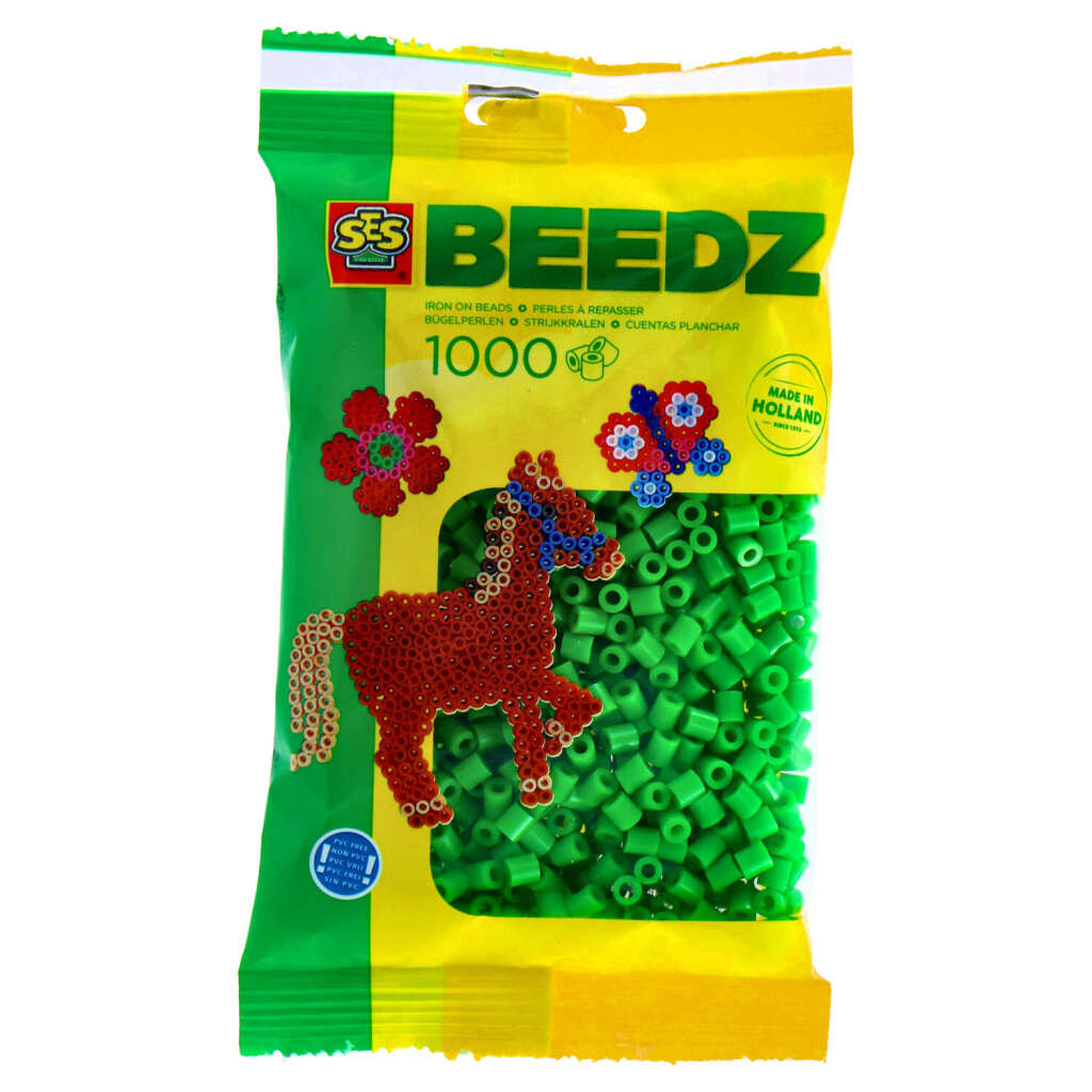 SES Iron Beads Green, 1000st.