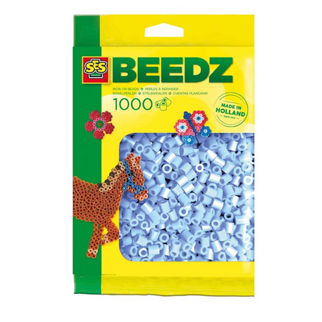 Ses perles thermocollantes - bleu clair, 1000pcs.